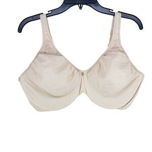 Bali Passion For Comfort Minimizer Bra Size 42DD Nude Underwire